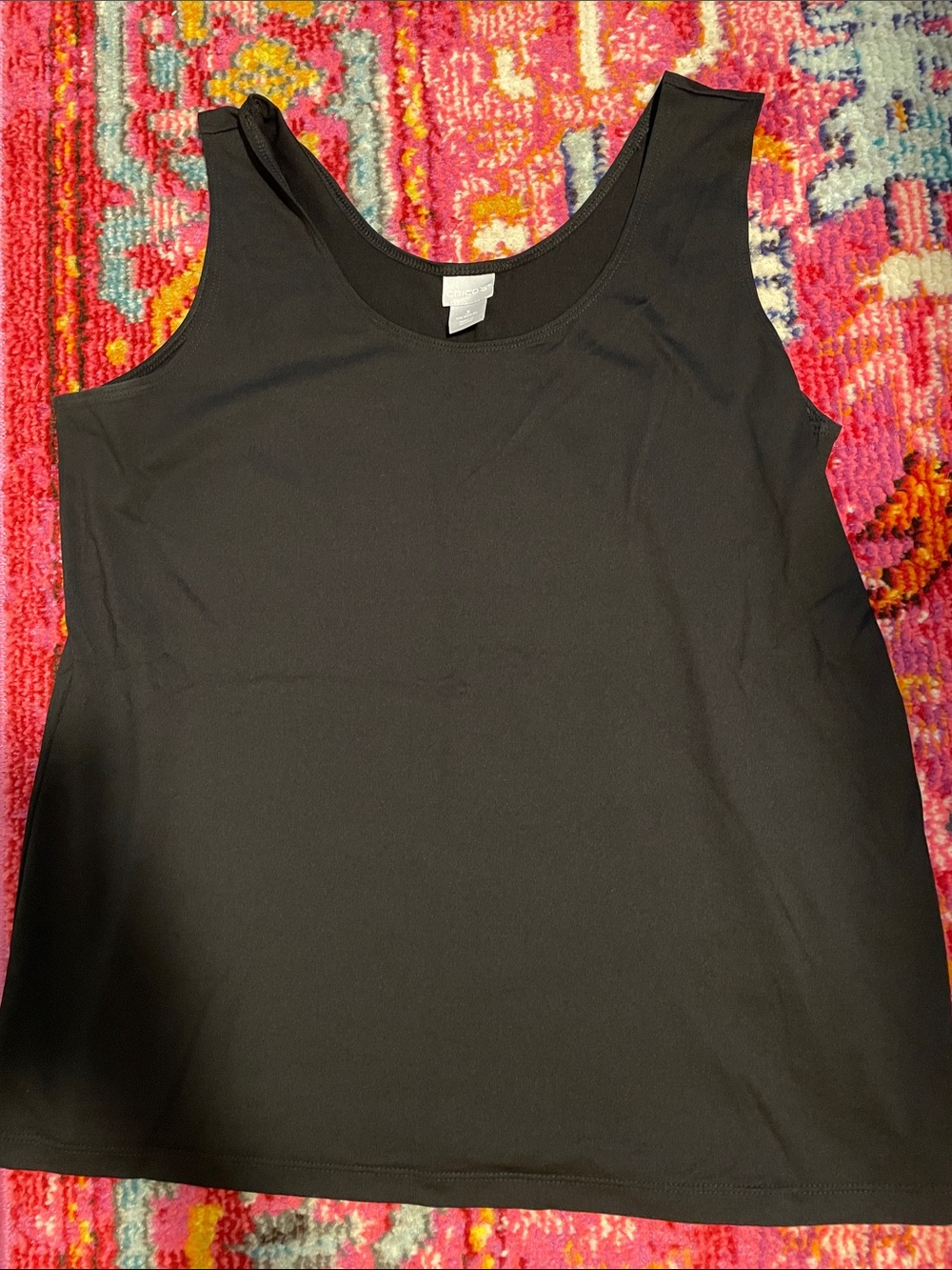 Chico’s black tank XL